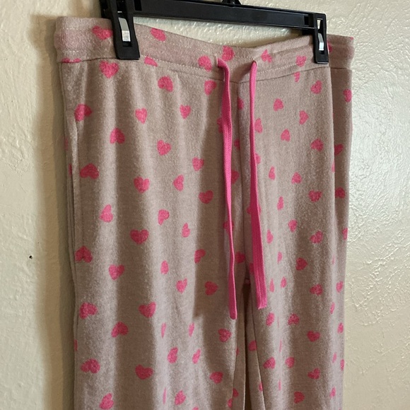NEW Beach Riot Savannah Heart Sweatpants Joggers Pants, Tan Camel Pink, Dylan - Picture 7 of 13